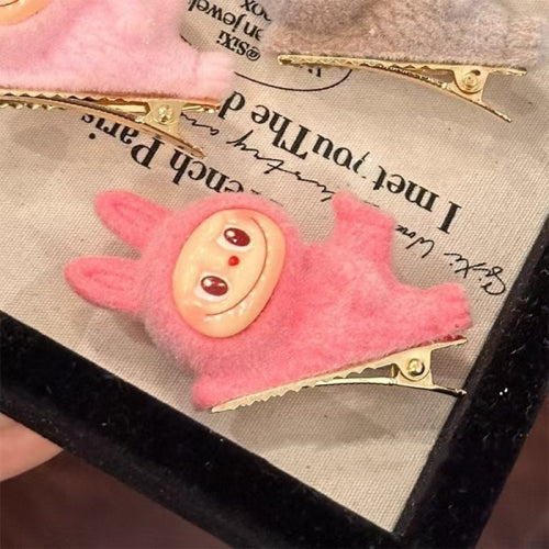 Plüsch Haarclip Haarspange – Labubu Style