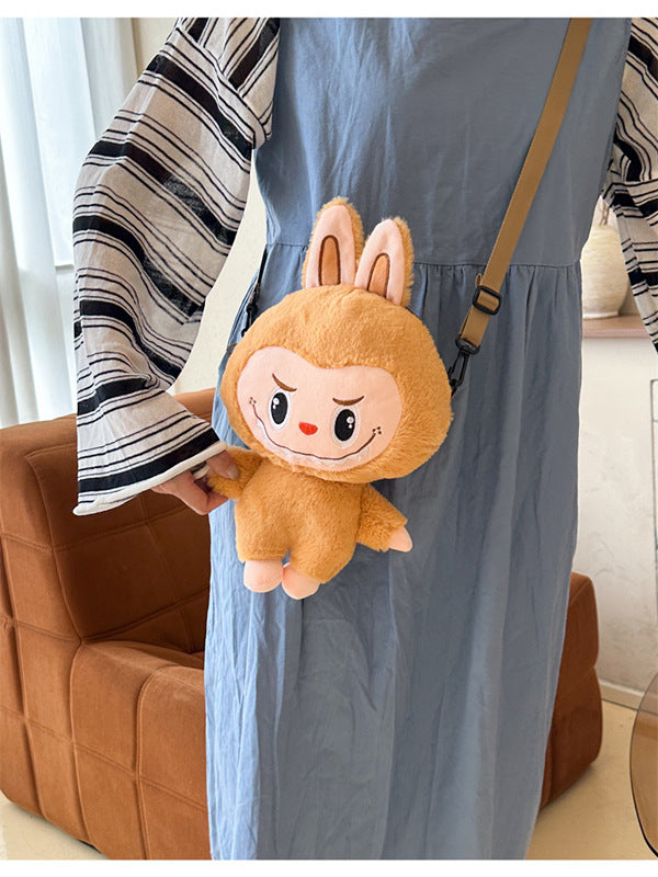 Labubu Umhängetasche – Plüsch Doll Crossbody