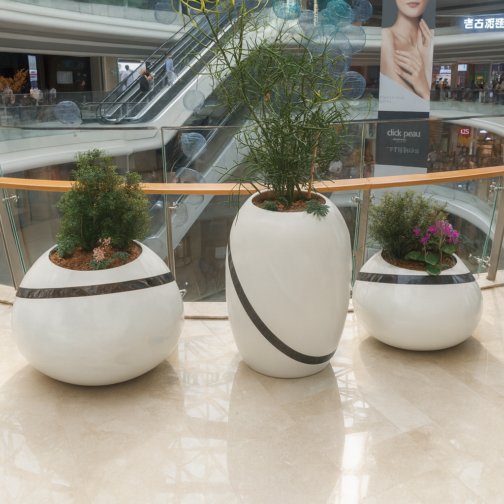 Fiberglas Pflanzgefäß FP-H016