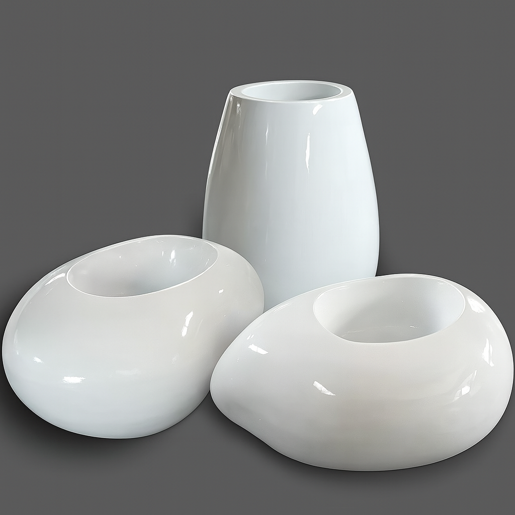 Fiberglas Pflanzgefäß FP-H031