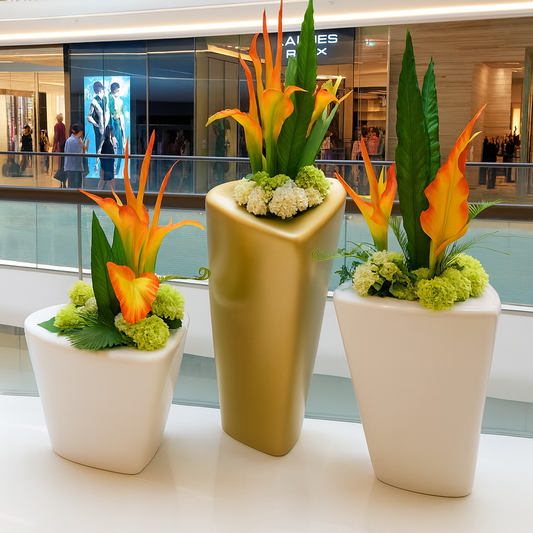 Fiberglas Pflanzgefäß FP-H005