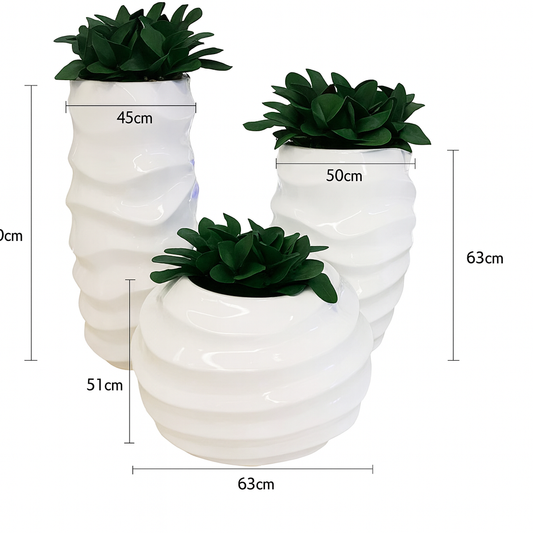 Fiberglas Pflanzgefäß FP-H007