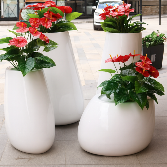 Fiberglas Pflanzgefäß FP-H006