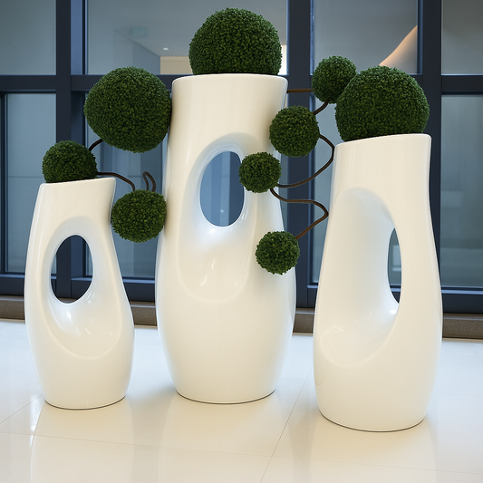 Fiberglas Pflanzgefäß FP-H010