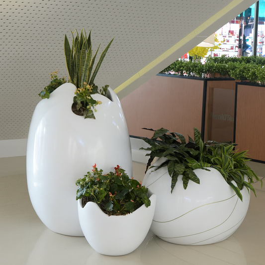 Fiberglas Pflanzgefäß FP-H011