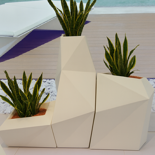 Fiberglas Pflanzgefäß FP-H015