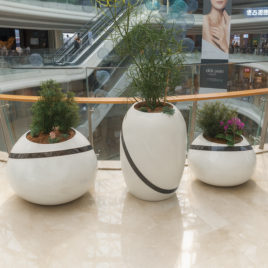 Fiberglas Pflanzgefäß FP-H016