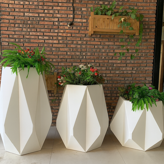 Fiberglas Pflanzgefäß FP-H028