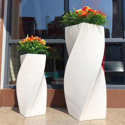 Fiberglas Pflanzgefäß FP-H002