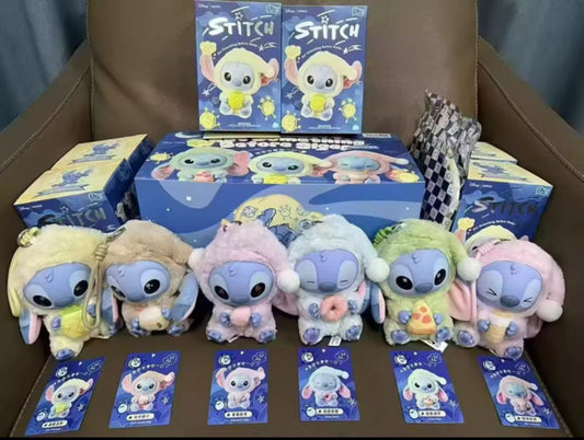 🌙💙 Stich Schlafenszeit Plüsch – Blindbox Edition 💙🌙