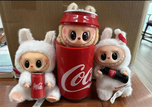 🥤🐰 Labubu Figuren im Coca-Cola Style  🐰🥤