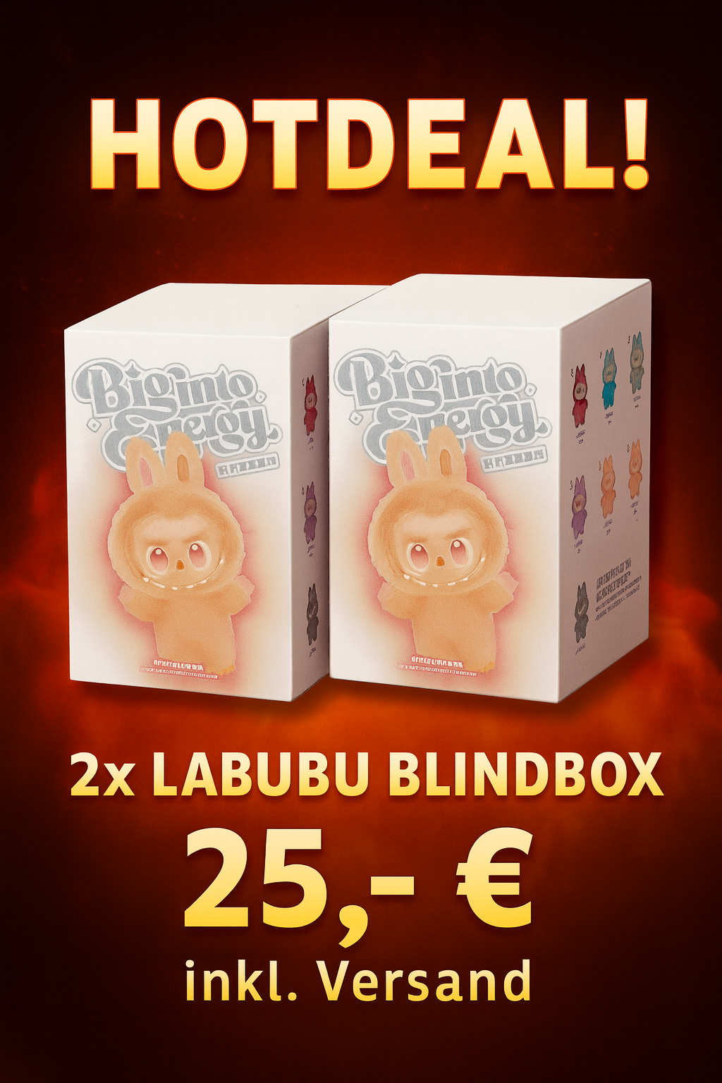 HotDeaL 2x Labubu BlindBox
